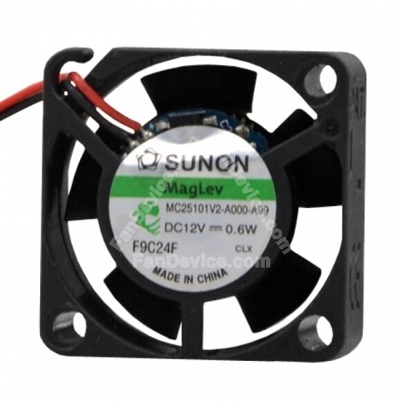 Sunon MF60101V3-1000U-A99 Ventola Assiale 12 V/DC 20.74 M³/h L X L X A 60 X 60 X 10 Mm 17002774 Sunon MF60101V3-1000U-A99 Ventola Assiale 12 V/DC 20.74 M³/h L X L X A 60 X 60 X 10 Mm 17002774