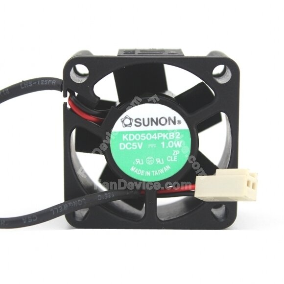 Sunon KD0504PKB2 DC 5V 1.0W 2 Wires Axial Cooling Fan